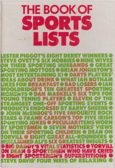 Craig Brown, David Brown - The Book of Sports Lists [antikvár]