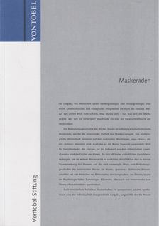 Wottreng, Willi - Maskeraden [antikvár]