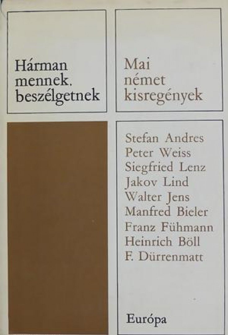 Gergely Erzsébet - Hárman mennek, beszélgetnek [antikvár]