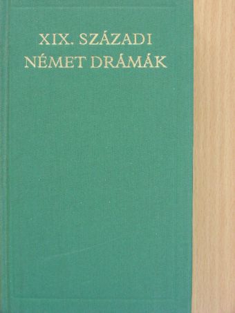 Arthur Schnitzler - XIX. századi német drámák [antikvár]