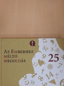 Az emberhez méltó megoldás [antikvár]