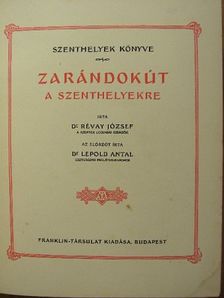 Révay József - Zarándokút a szenthelyekre [antikvár]