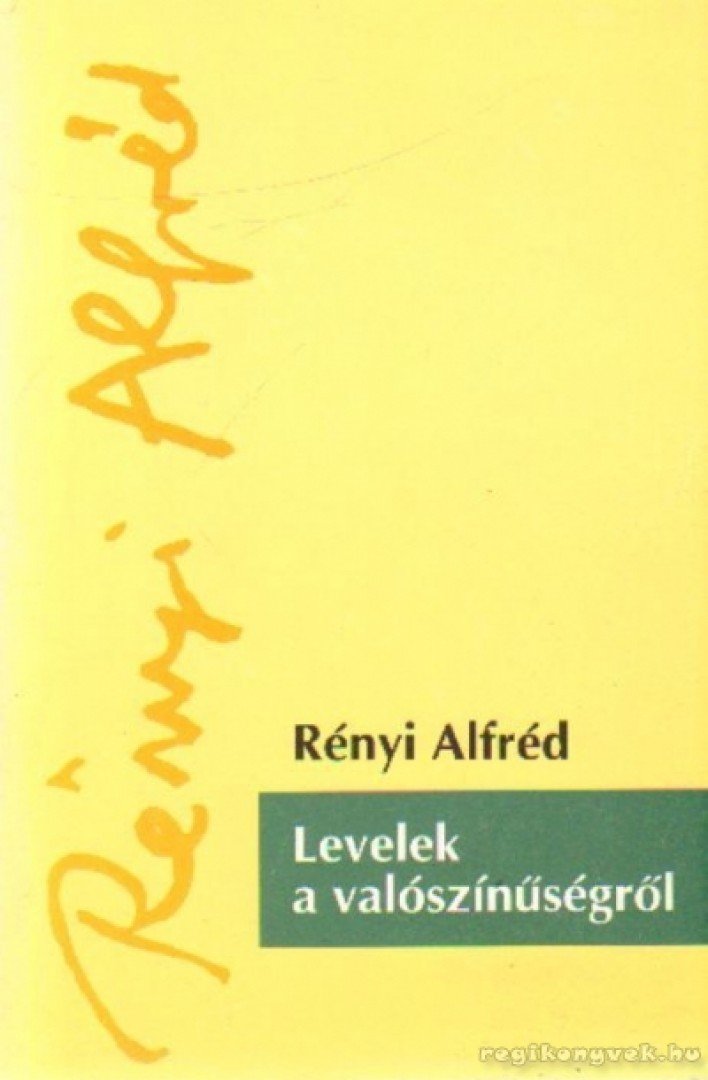 Rényi Alfréd - Levelek a valószínűségről [antikvár]