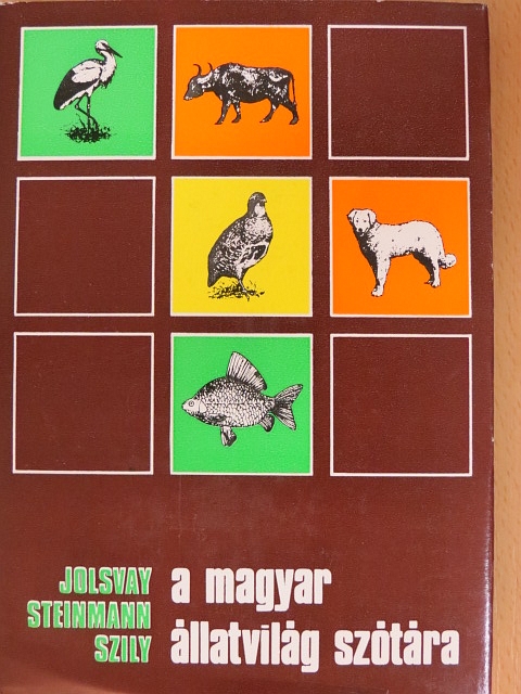 Dr. Jolsvay Alajos - A magyar állatvilág szótára [antikvár]
