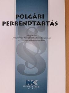 Polgári perrendtartás [antikvár]