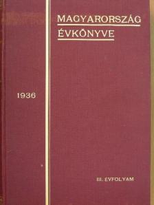 Magyarország Évkönyve 1936 [antikvár]