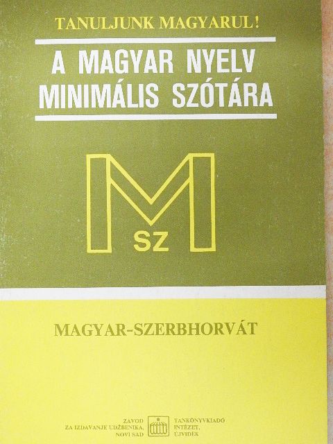 A magyar nyelv minimális szótára [antikvár]