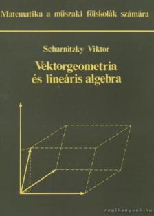 Scharnitzky Viktor - Vektorgeometria és lineáris algebra [antikvár]
