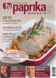 ZSIGMOND GÁBOR - TV paprika magazin 2010. január [antikvár]