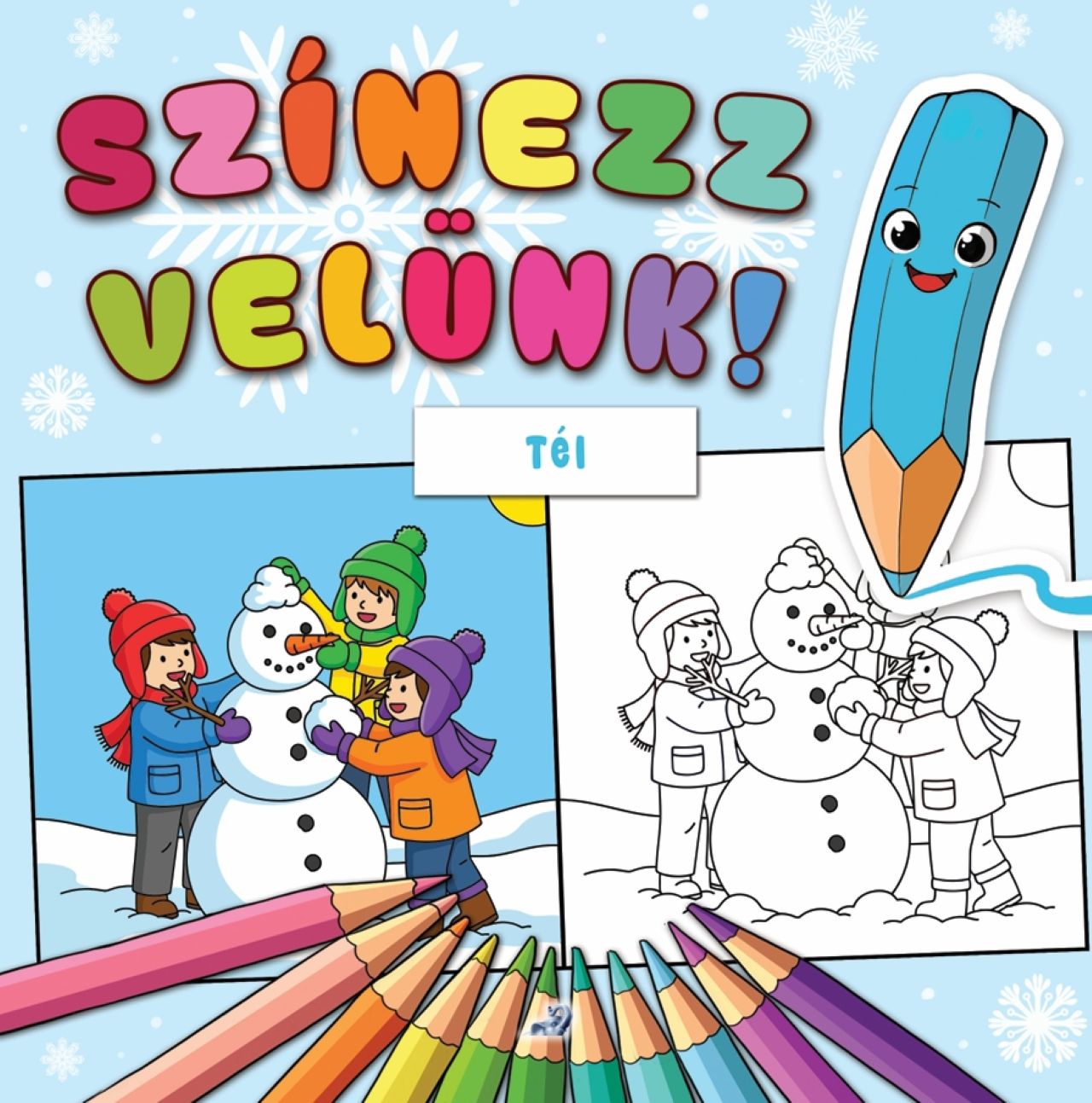 szerk. Lengyel Orsolya[szerk.] - Színezz velünk! Tél