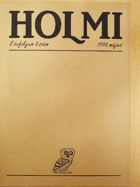 Határ Győző - Holmi 1990. május [antikvár]