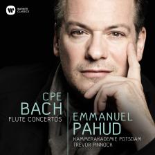 C.P.E. BACH - FLUTE CONCERTOS CD PAHUD