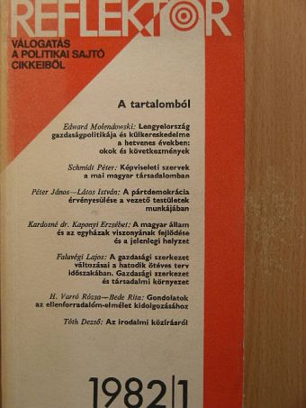 Bede Rita - Reflektor 1982/1. [antikvár]