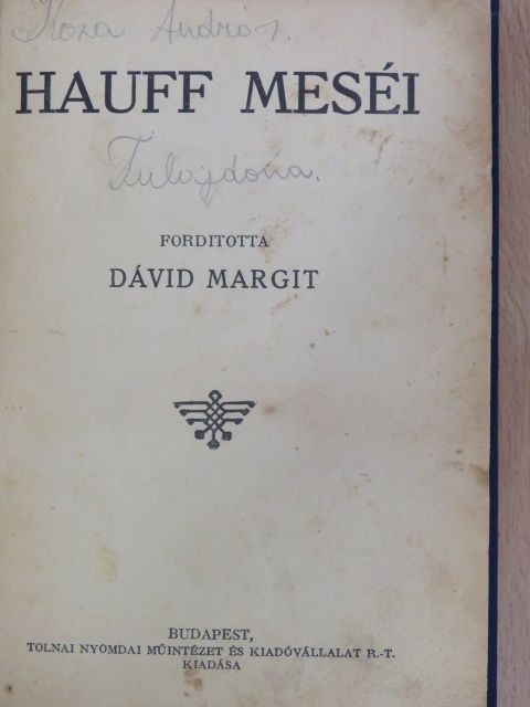 Hauff - Hauff meséi [antikvár]