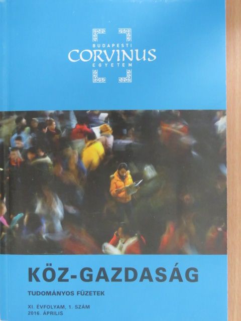 Fazekas Gábor - Köz-gazdaság 2016. április [antikvár]