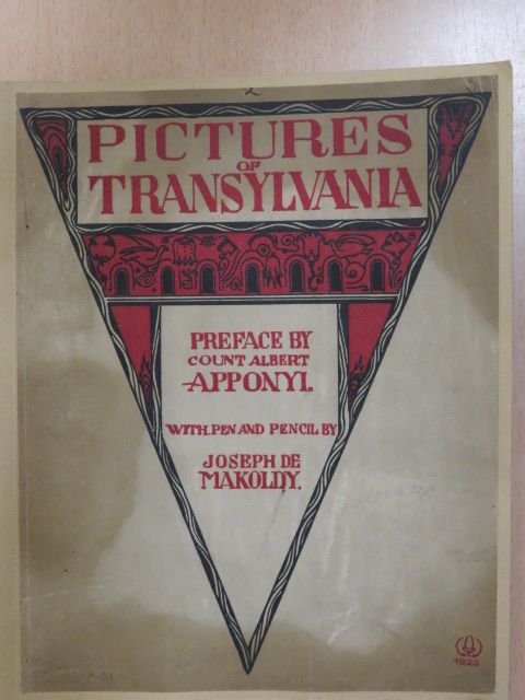 Apponyi Albert - Pictures of Transylvania [antikvár]