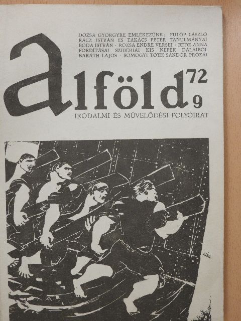 Aczél Géza - Alföld 1972/9. [antikvár]