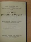Dorothea A. Paton - Manuel d'ancien francais [antikvár]