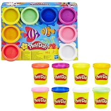 Play-Doh: 8 tégelyes színvarázs gyurmakészlet