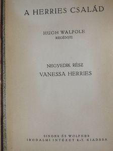 Hugh Walpole - A Herries család IV/1-2. [antikvár]