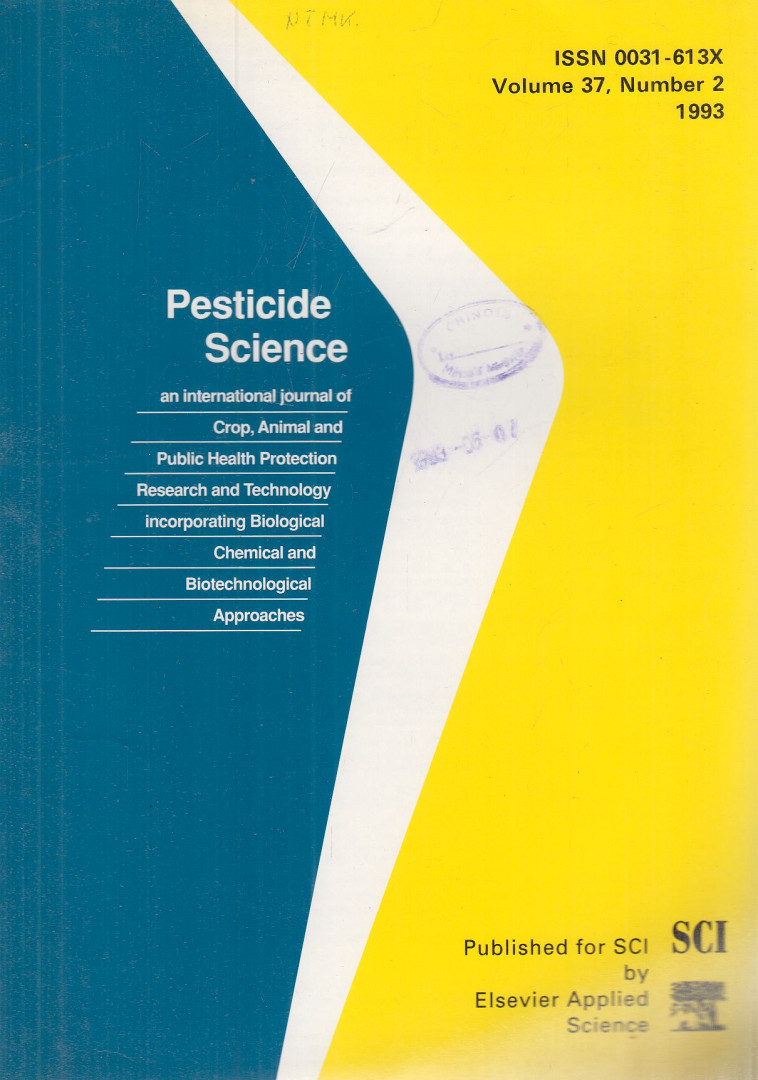 G. T. Brooks, L. G. Copping - Pesticide Science Volume 37, Number 2 1993 [antikvár]