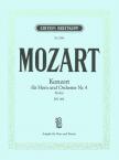 MOZART, W. A. - KONZERT FÜR HORN UND ORCHESTER NR. 4 ES-DUR KV 495