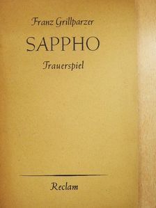 Franz Grillparzer - Sappho (gótbetűs) [antikvár]