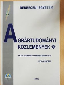 Dávid István - Agrártudományi közlemények 2005/16. Különszám [antikvár]