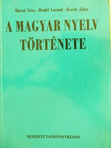 Bárczi Géza - A magyar nyelv története [antikvár]