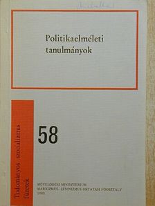 Bihari Mihály - Politikaelméleti tanulmányok [antikvár]