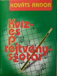 Kováts Andor - Képes kvíz- és rejtvényszótár [antikvár]