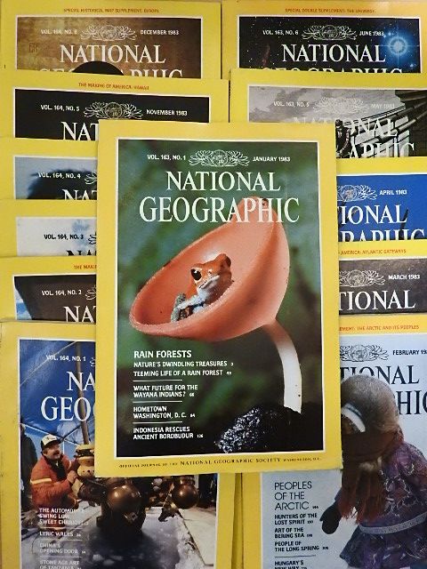 Brown Morton III. - National Geographic January-December 1983.  [antikvár]