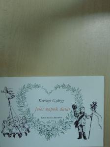Kerényi György - Jeles napok dalai [antikvár]