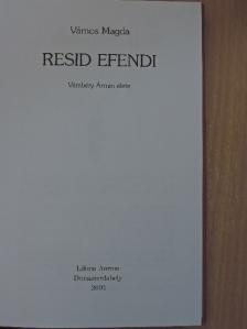 Vámos Magda - Resid Efendi [antikvár]