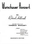 ADDINSELL, RICHARD - WARSCHAUER KONZERT FÜR PIANO SOLO