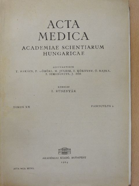 Gáti T. - Acta Medica 1964 [antikvár]