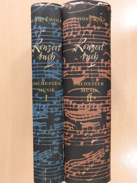 Konzertbuch - Orchestermusik I-II. [antikvár]