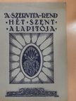 Harsányi Lajos - A Szervita-rend hét szent alapitója és uj-oltárképe [antikvár]