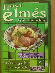 Havi elmés főzőcske 2002/5 [antikvár]