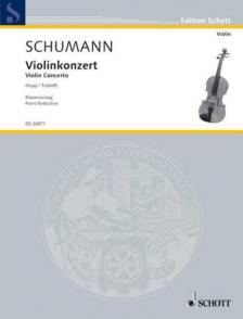 SCHUMANN - VIOLINKONZERT IN D-MOLL- KLAVIERAUSZUG - (KAPP/TETZLAFF)