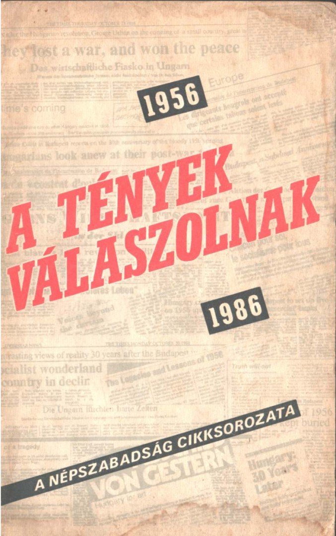 A tények válaszolnak [antikvár]