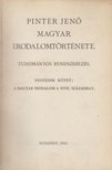 PINTÉR JENŐ - Pintér Jenő magyar irodalomtörténete IV. [antikvár]