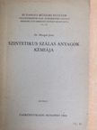 Dr. Morgós Jenő - Szintetikus szálas anyagok kémiája [antikvár]
