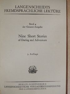 H. M. Edwards - Nine Short Stories of Daring and Adventure [antikvár]