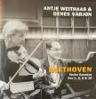 BEETHOVEN - VIOLIN SONATAS 1,5,6,10 2CD WEITHAAS, VÁRJON