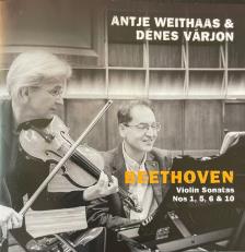 BEETHOVEN - VIOLIN SONATAS 1,5,6,10 2CD WEITHAAS, VÁRJON