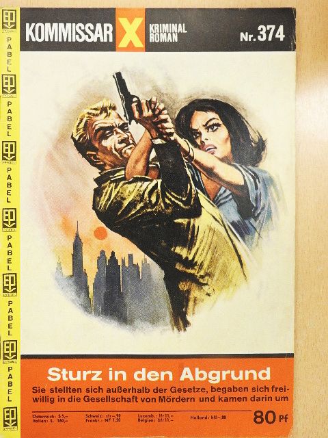 Sturz in den Abgrund [antikvár]
