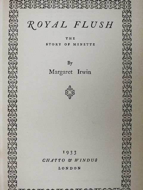 Margaret Irwin - Royal flush [antikvár]
