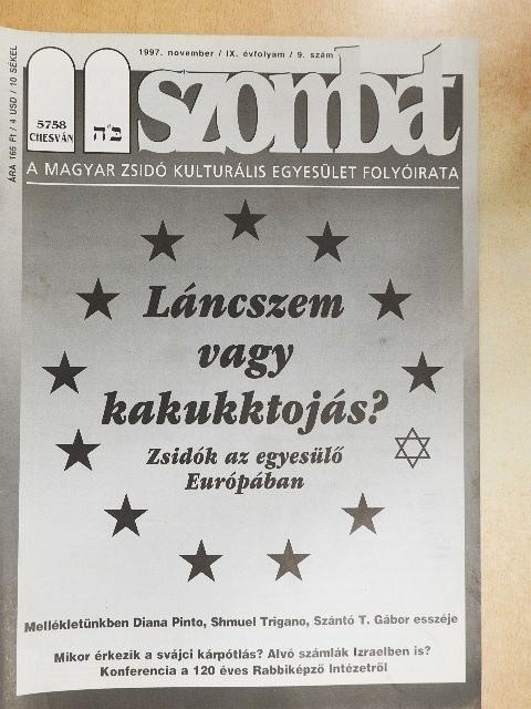 Kuik Györgyi - Szombat 1997. november [antikvár]