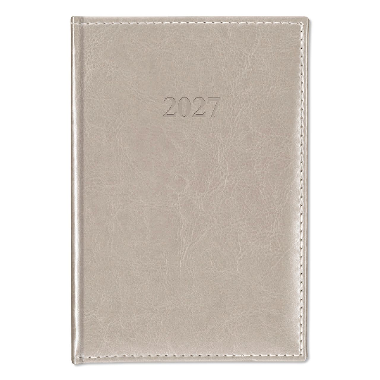 P4114 - 4686 - Határidőnapló Period Border B/5 heti körbev. Ezüst 2027
